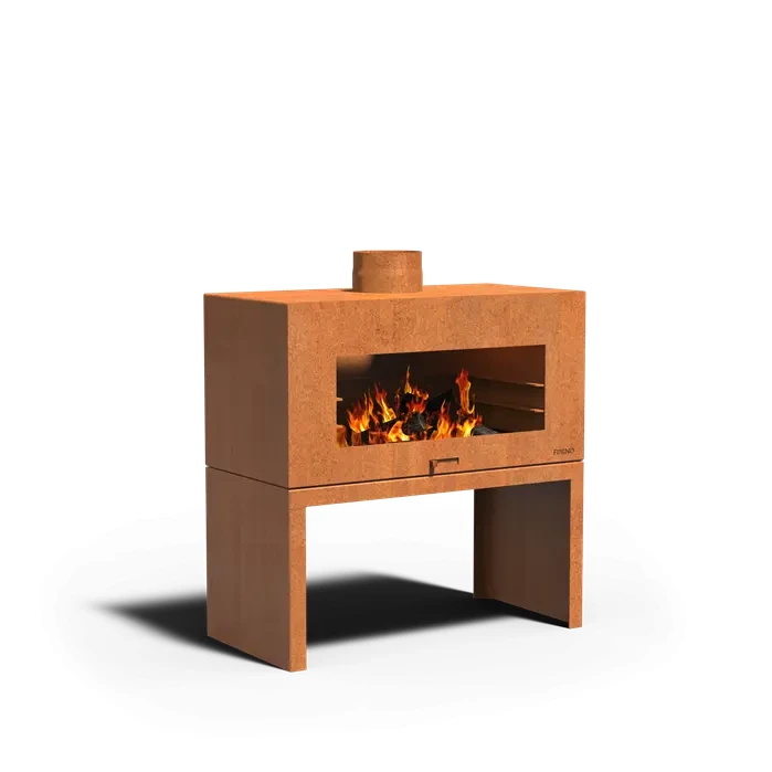 Kominek ENOK :: stal corten