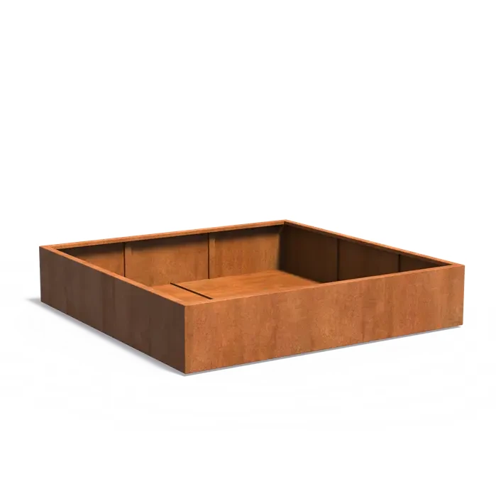 Donica ogrodowa CARREZ CA1 :: stal corten