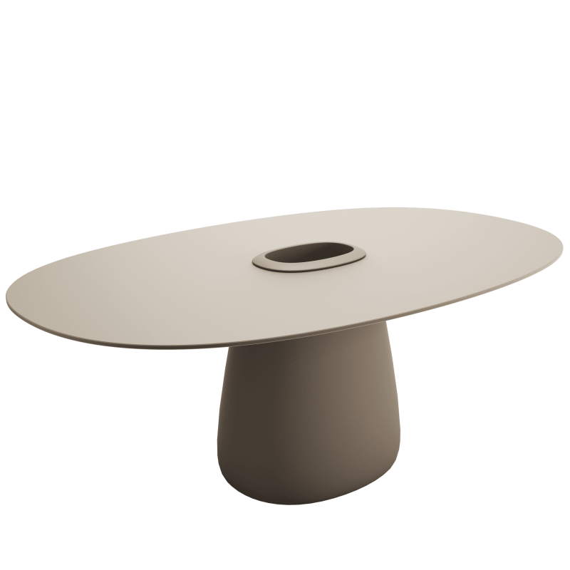 stół_ogrodowy_blat_owalny_ceramiczny_190 cm_qeeboo-cobble-table-with--bucket-big-design-elisa-giovannoni--03b--ottawa_kolor_beżowy