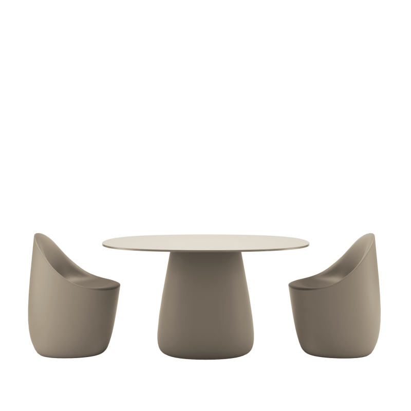 stół_ogrodowy_blat 135 cm_owalny_HPL_qeeboo-cobble--design-elisa-giovannoni-kolor-ottawa-beżowy