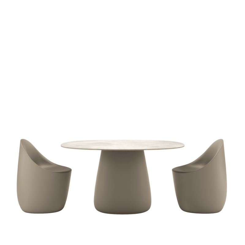 stół-ogrodowy-blat-owalny-135 cm-ceramiczny-qeeboo-cobble-design-elisa-giovannoni-kolor-ivory-kremowy