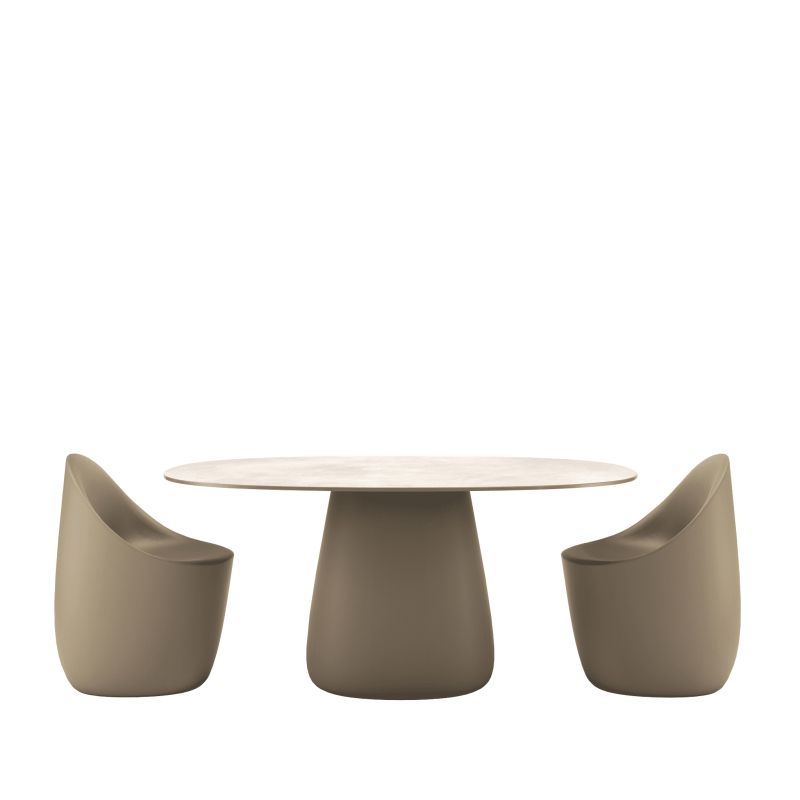 stół-ogrodowy-blat-owalny-160 cm-blat-ceramiczny-qeeboo-cobble-elisa-giovannoni-kolor-ivory