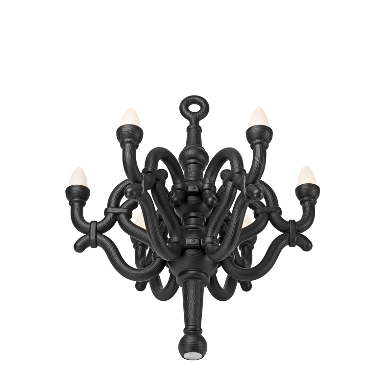 lampa-ogrodowa-żyrandol-qeeboo-fallen-chendalier-m-by-studio-job-czarna