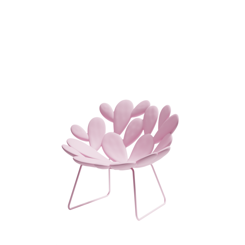 fotel-ogrodowy-qeeboo-filicudi-armchair-płozy-design-by- marcantonio-pink-różowy