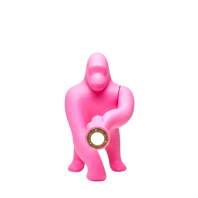 lampa-dekoracja-rzeźba-KONG-qeeboo-design-by-Stefano--Giovannoni-różowa