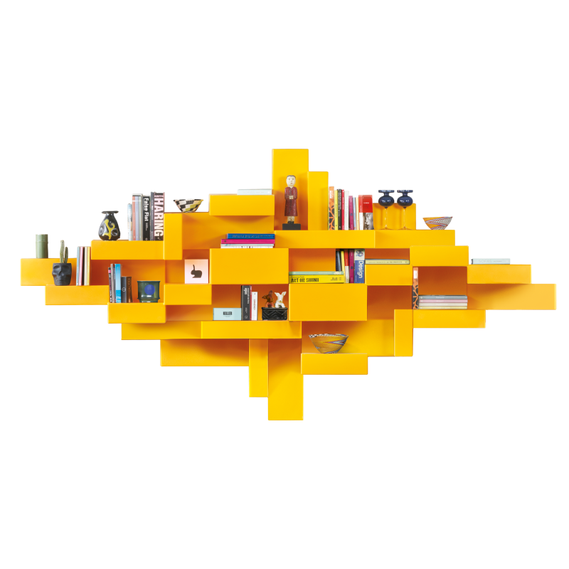 półka_ścienna_bookshelf_-qeeboo-piero-fasanotto-michele-branca-primitive-bookshelf-design-studio-nucleo-yellow