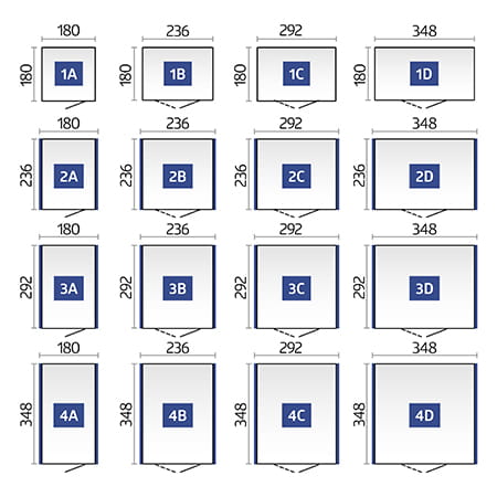 rozmiary domku ogrodowego Biohort Neo