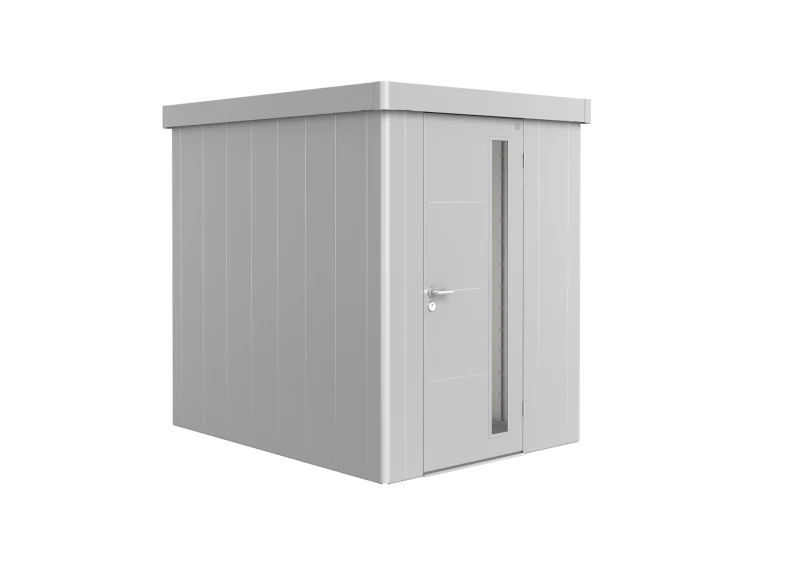 81006_Neo_2A_domek_ogrodowy_Neo_Biohort_srebrny