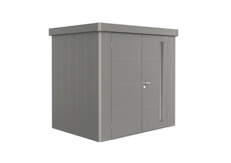 87060_Neo_1B__domek_ogrodowy_Neo_Biohort_kwarcowy_drzwi_podwójne