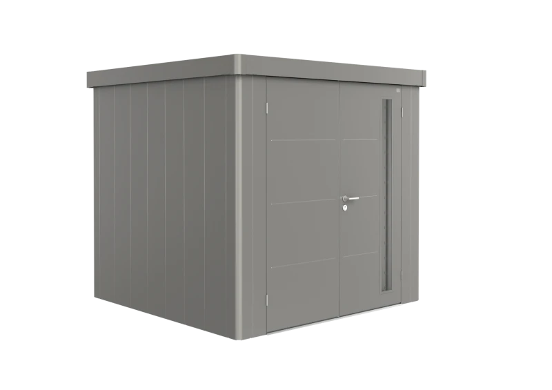 87063_Neo_2B__domek_ogrodowy_Neo_Biohort_kwarcowy_drzwi_podwójne