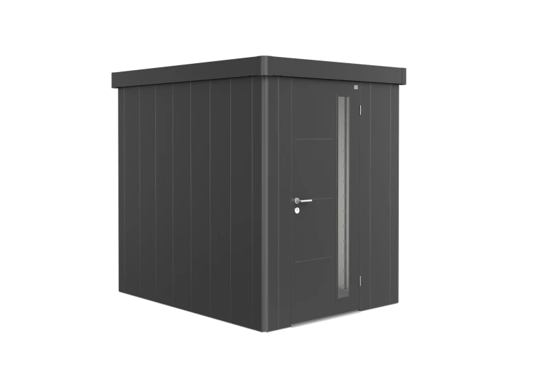 85006_Neo_2A_domek_ogrodowy_Neo_Biohort_ciemny_szary